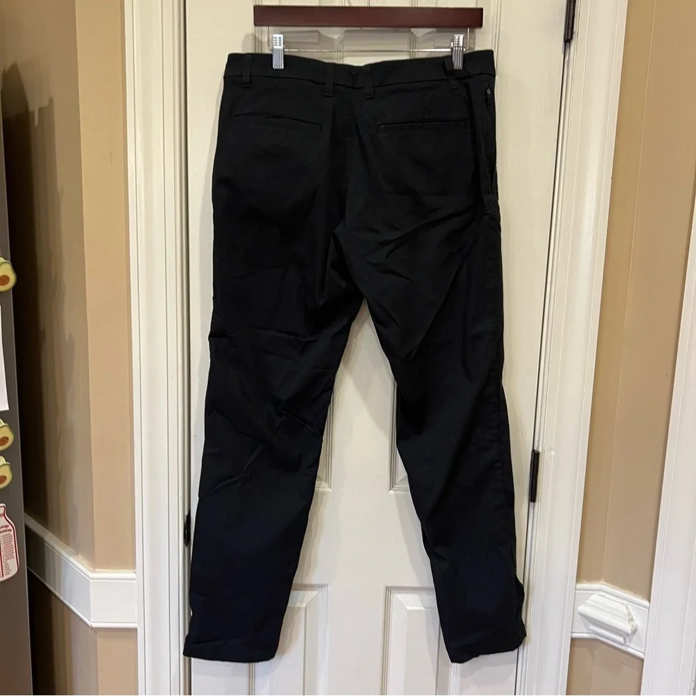 NEW Birddogs Black Stretch Khakis Slim Fit Black Men’s 34 x 32 34x32